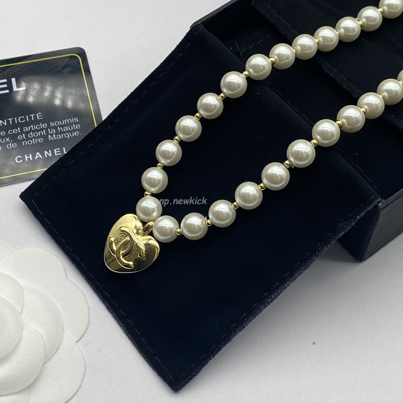 Chanel Pre Owned Cc Diamond Pendant Necklace (9) - www.newkick.org